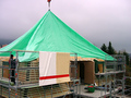 1 St. ESDA-Notdach - Plane ca. 16 x 18 m für Kran