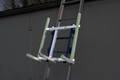 ESDA-Solarmodulpritsche aus Aluminium Größe B 90 x H 107 x T 55 cm